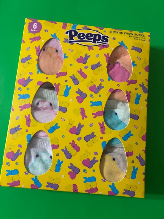 Peeps Shortie Crew Socks - 6-pack - Picture 4 of 12